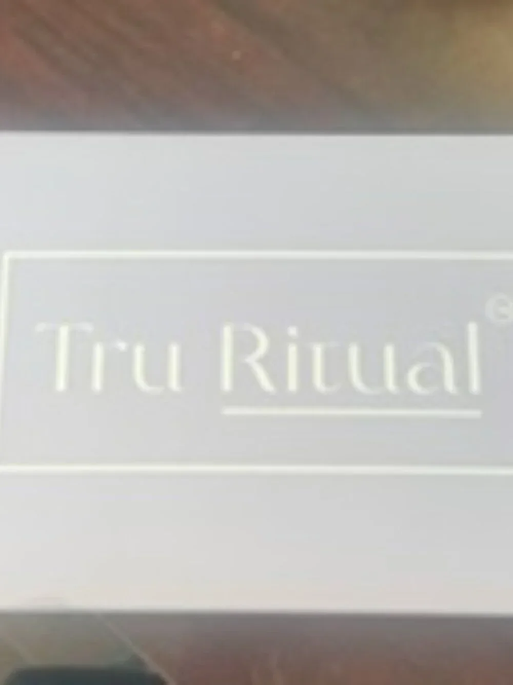 NEW True Ritual Cleansing & Exfoliating Body Brush w/4 Brush Heads - Blue